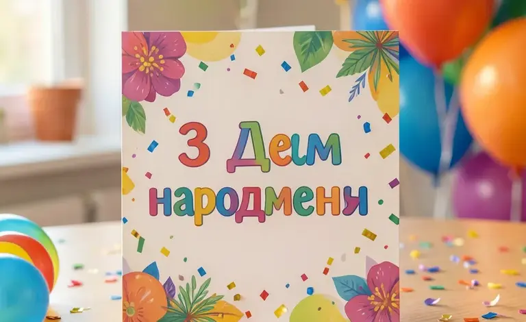 З днем народження - ілюстративне фото