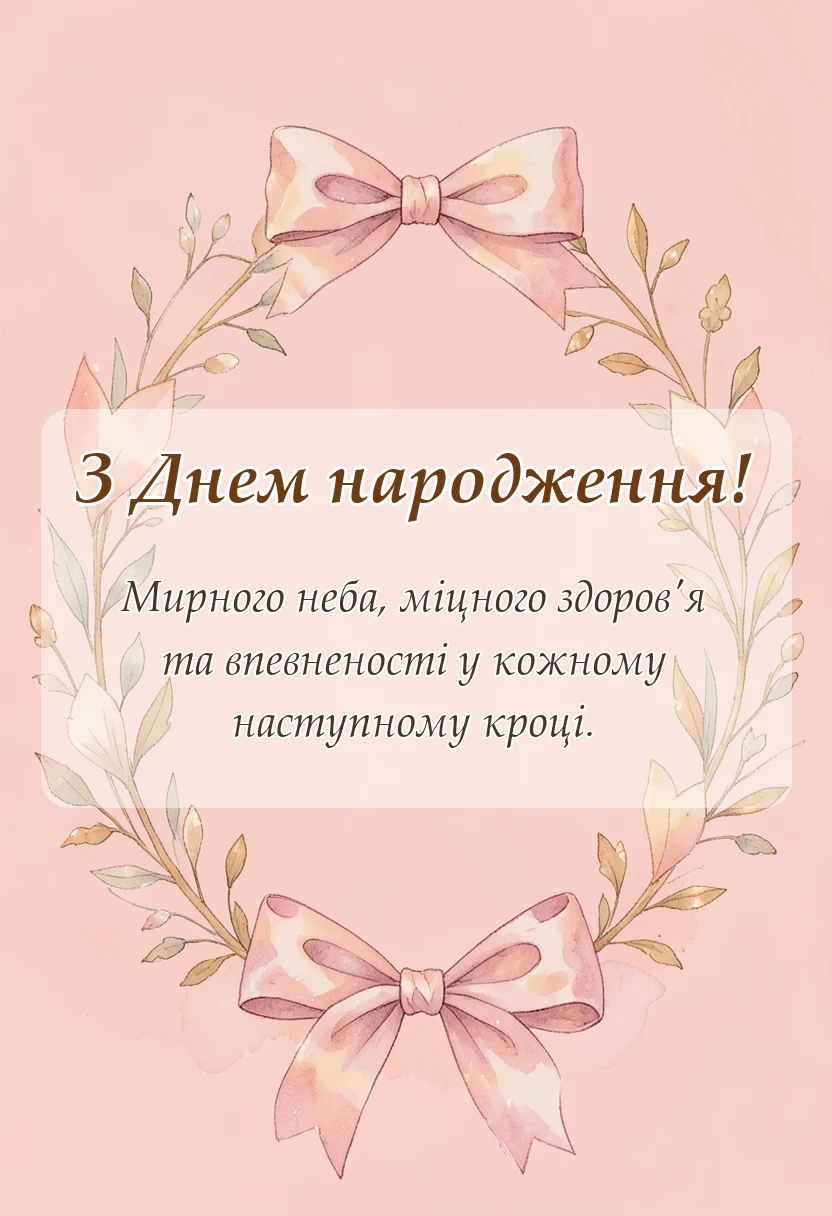 святкова картинка: привітання з днем народження колезі