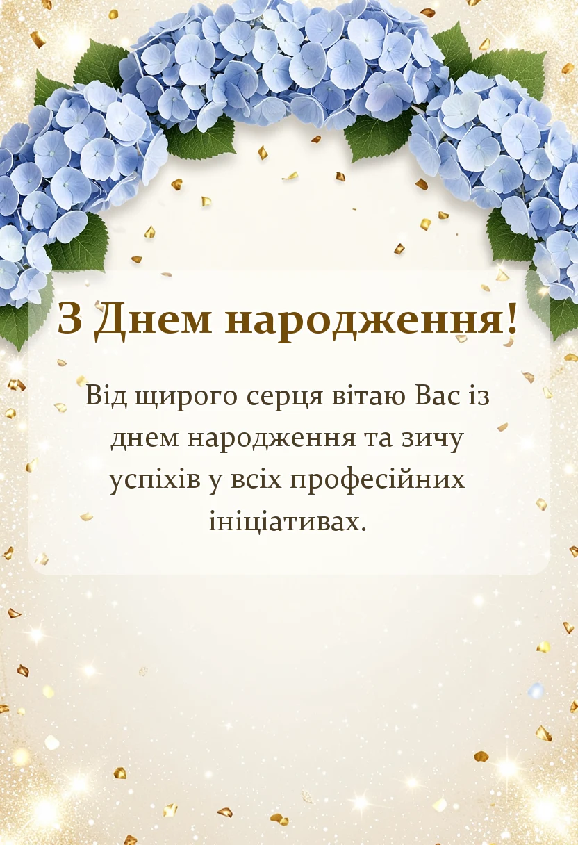 унікальна листівка - привітання своїми словами