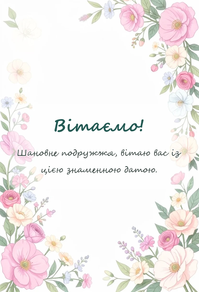 вітальна листівка - мідне весілля привітання
