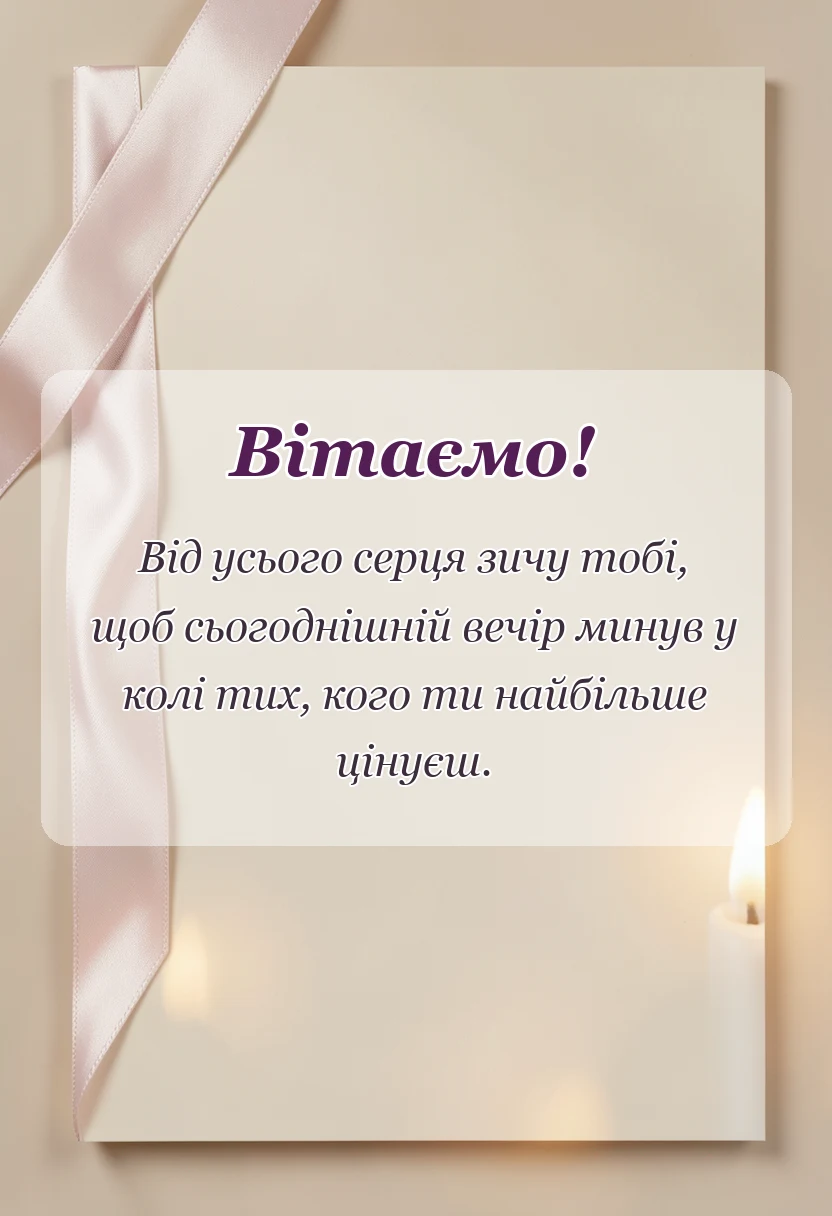 вітальна листівка - привітання з днем святого миколая проза