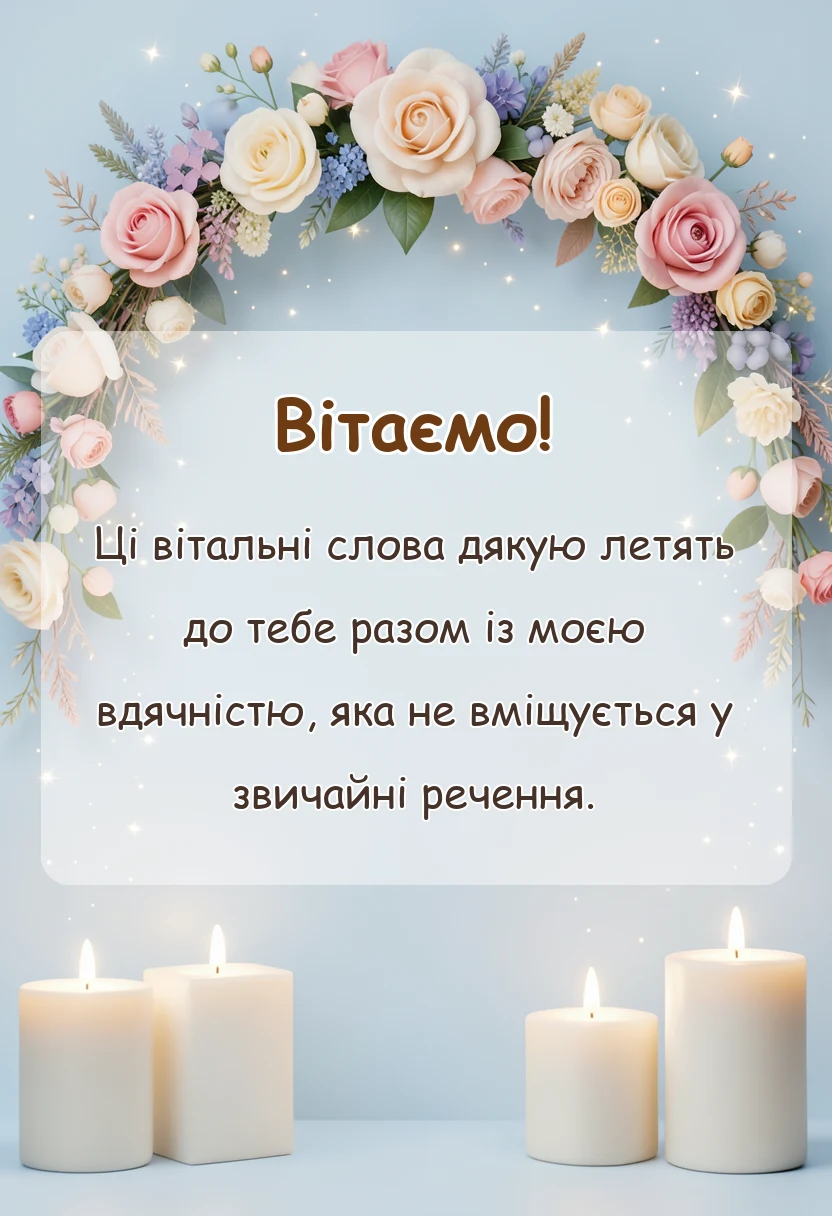 унікальна листівка - красиві картинки дякую
