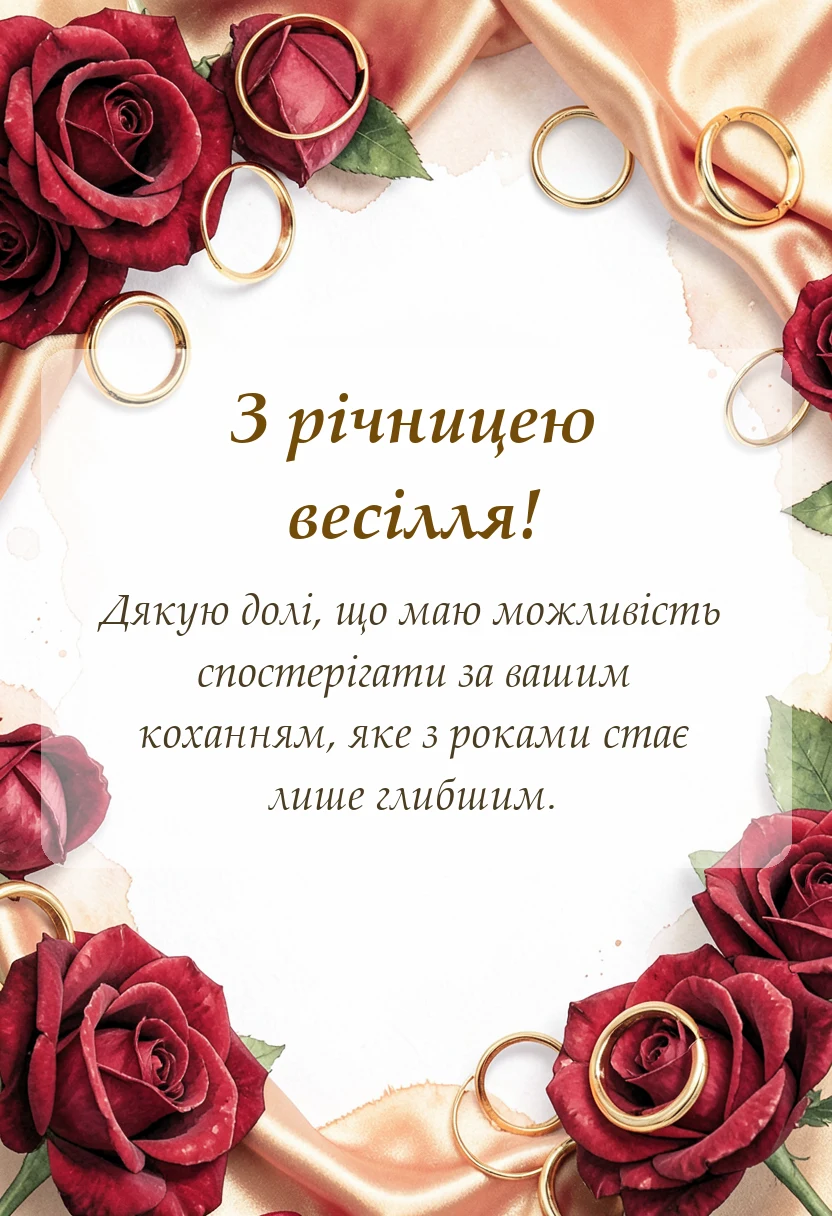 вітальна листівка - підписи до фото з річницею весілля ідеї вислови цитати