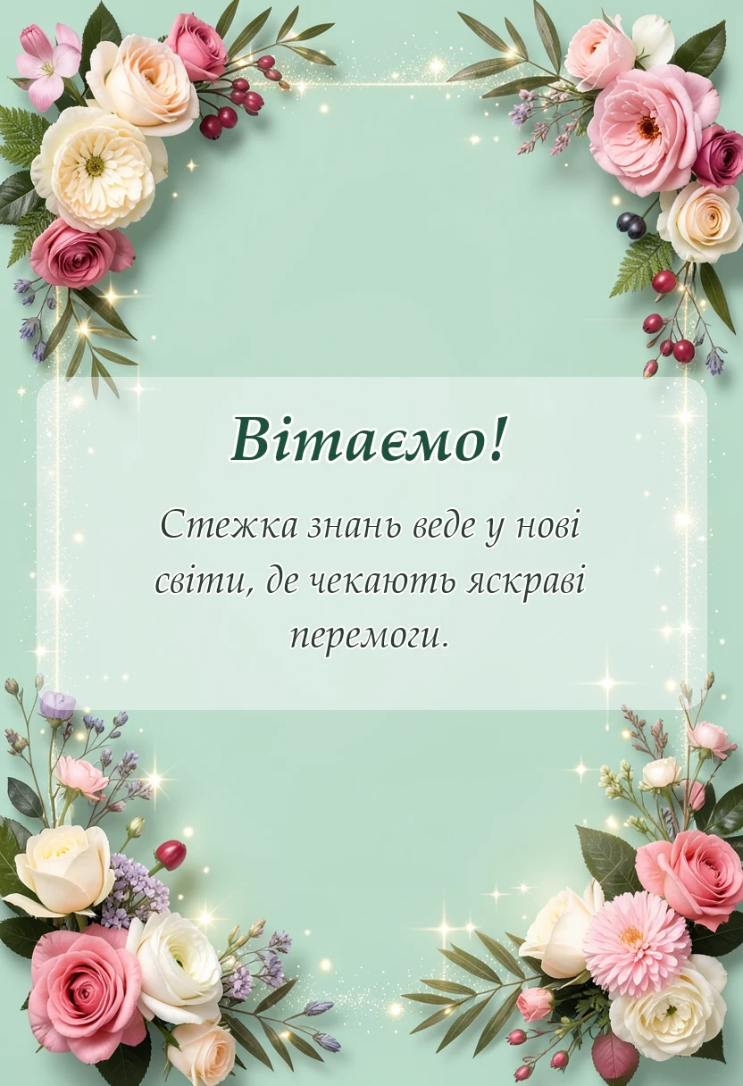 листівка з побажанням - що можна побажати на останній дзвоник