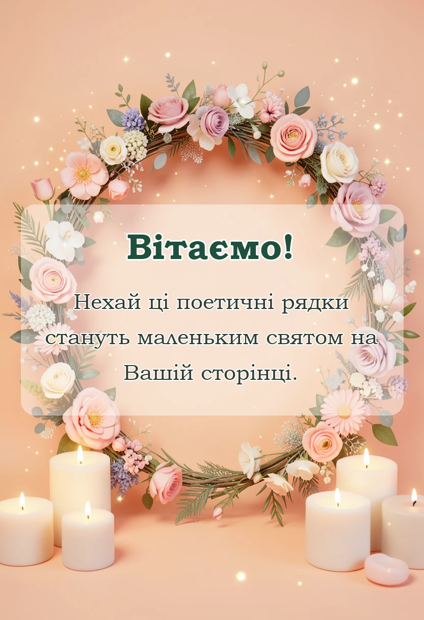 вітальна листівка - красиві картинки дякую