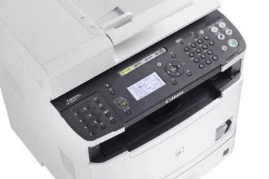 Білий лазерний мультимедійний принтер марки Canon