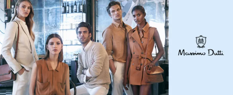 Модельний ряд бренду Massimo Dutti в офіційній рекламі