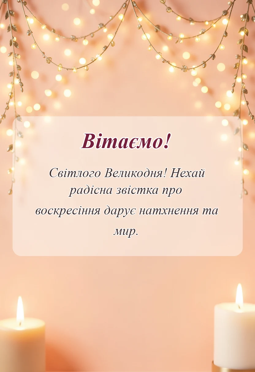 красива листівка: листівки з великоднем воістину воскрес