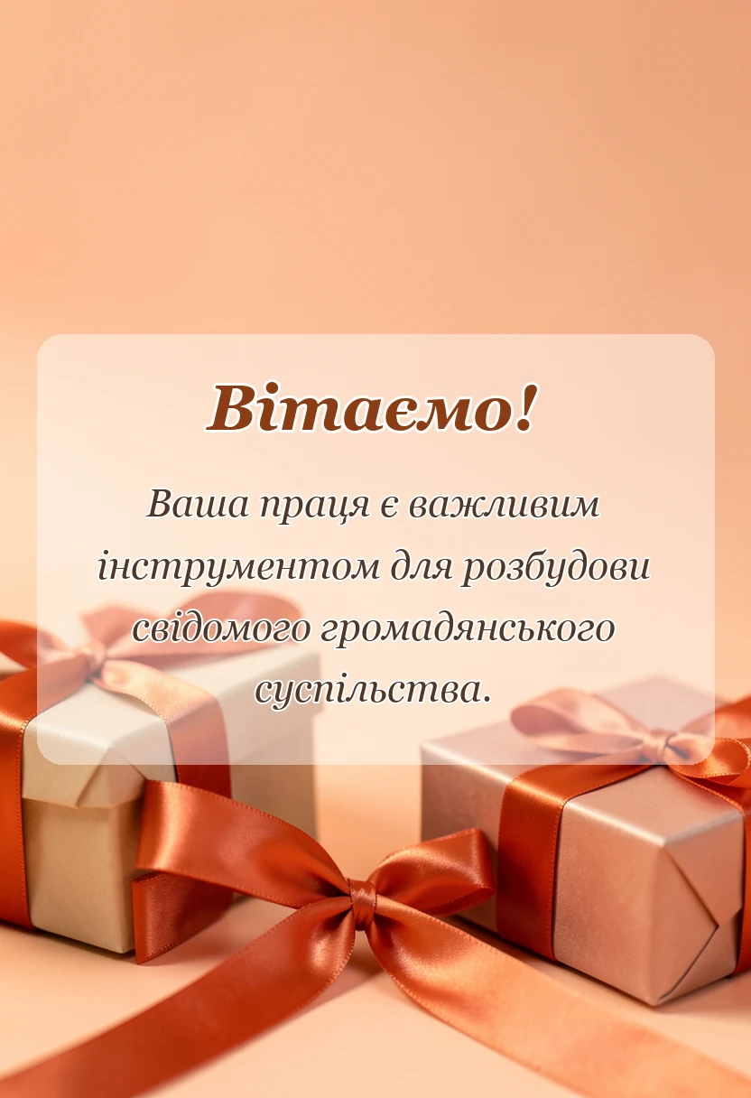 листівка з побажанням - з днем журналіста картинка