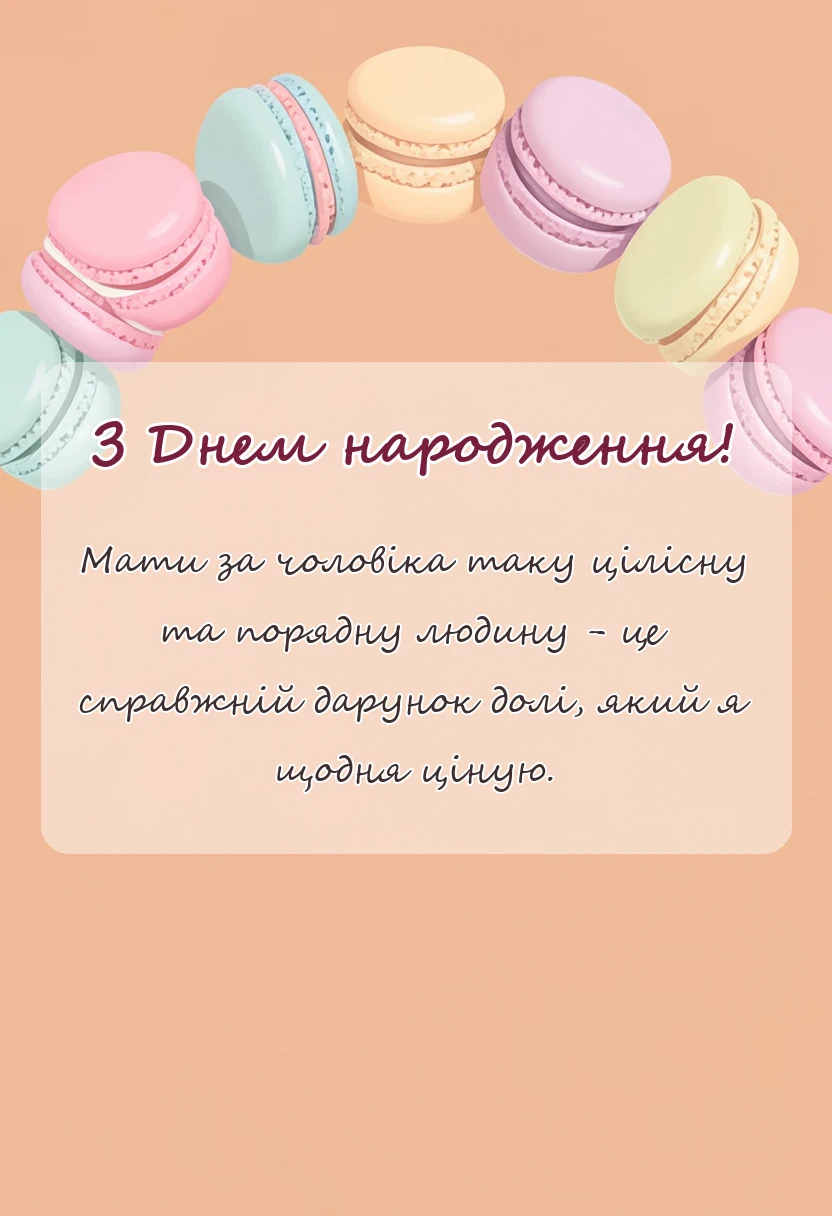 святкова картинка: зворушливі привітання з днем народження коханому своїми словами