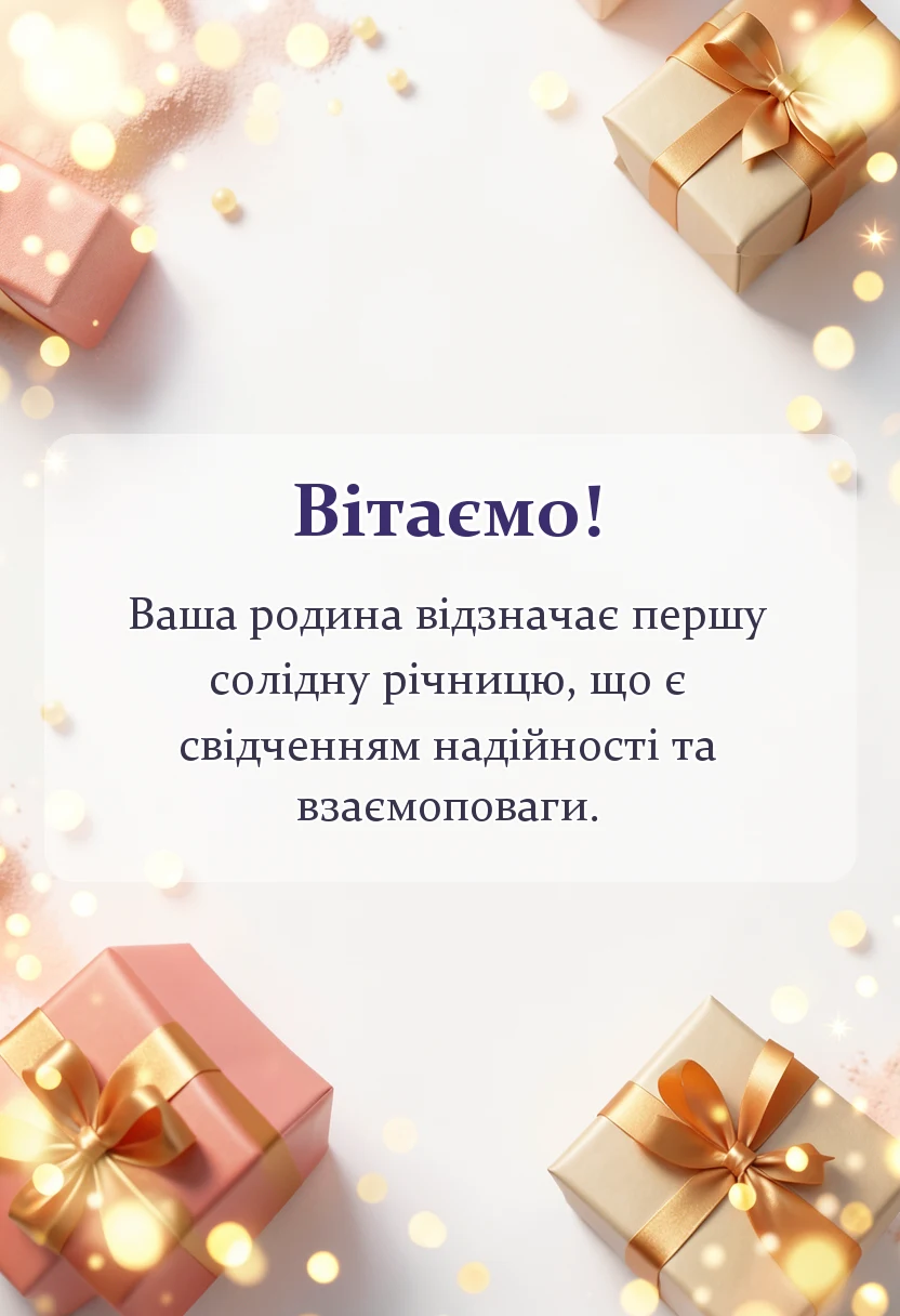 вітальна листівка - привітання з 10 роками весілля чоловікові