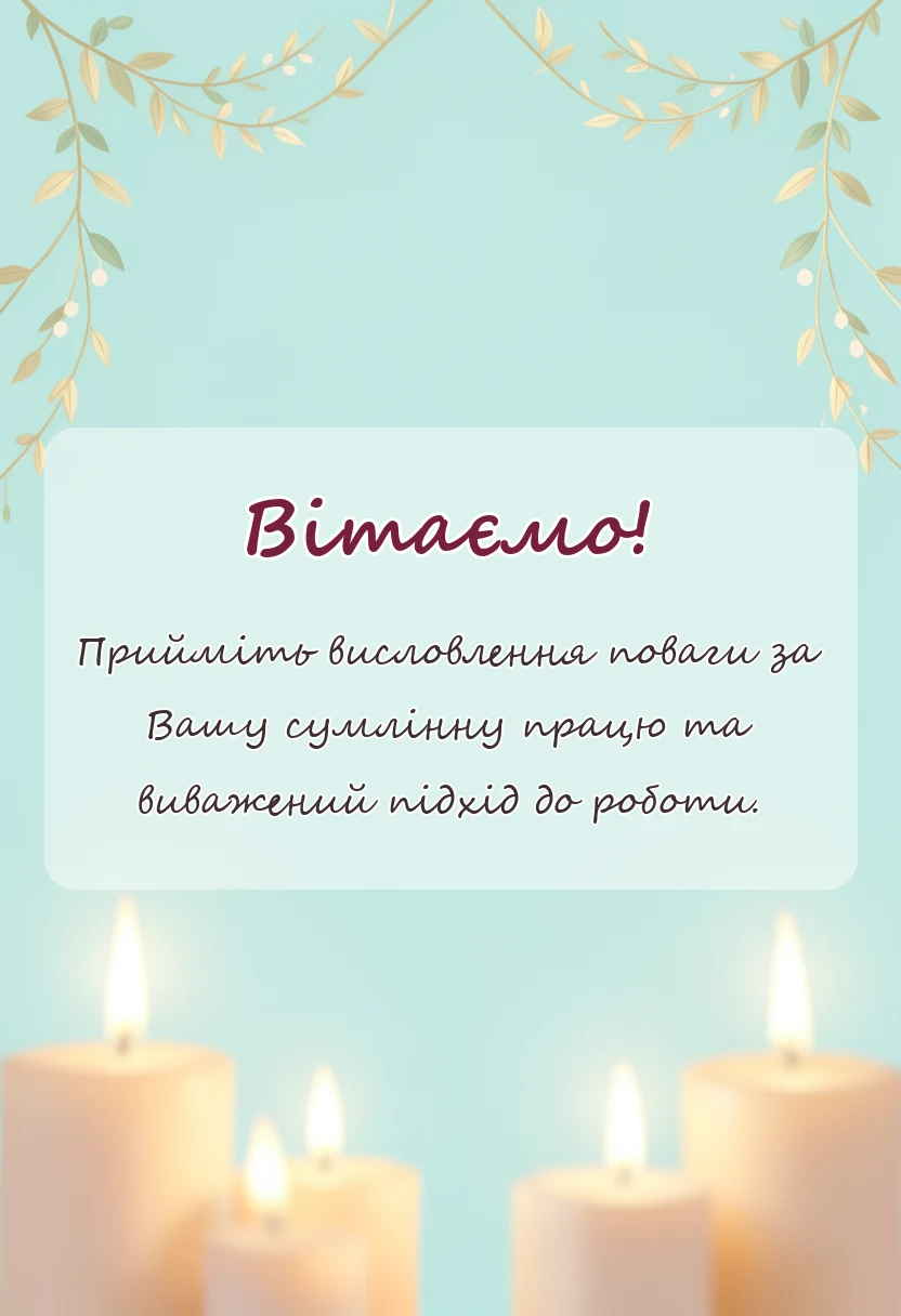 вітальна листівка - привітання з 8 березня колегам по роботі в прозі