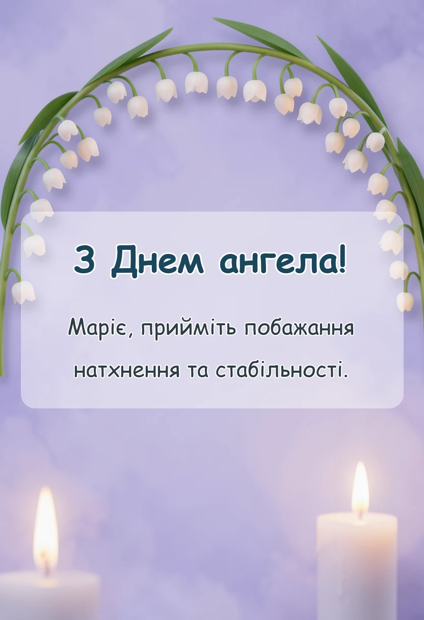 святкова картинка: привітання з днем ангела марія картинки