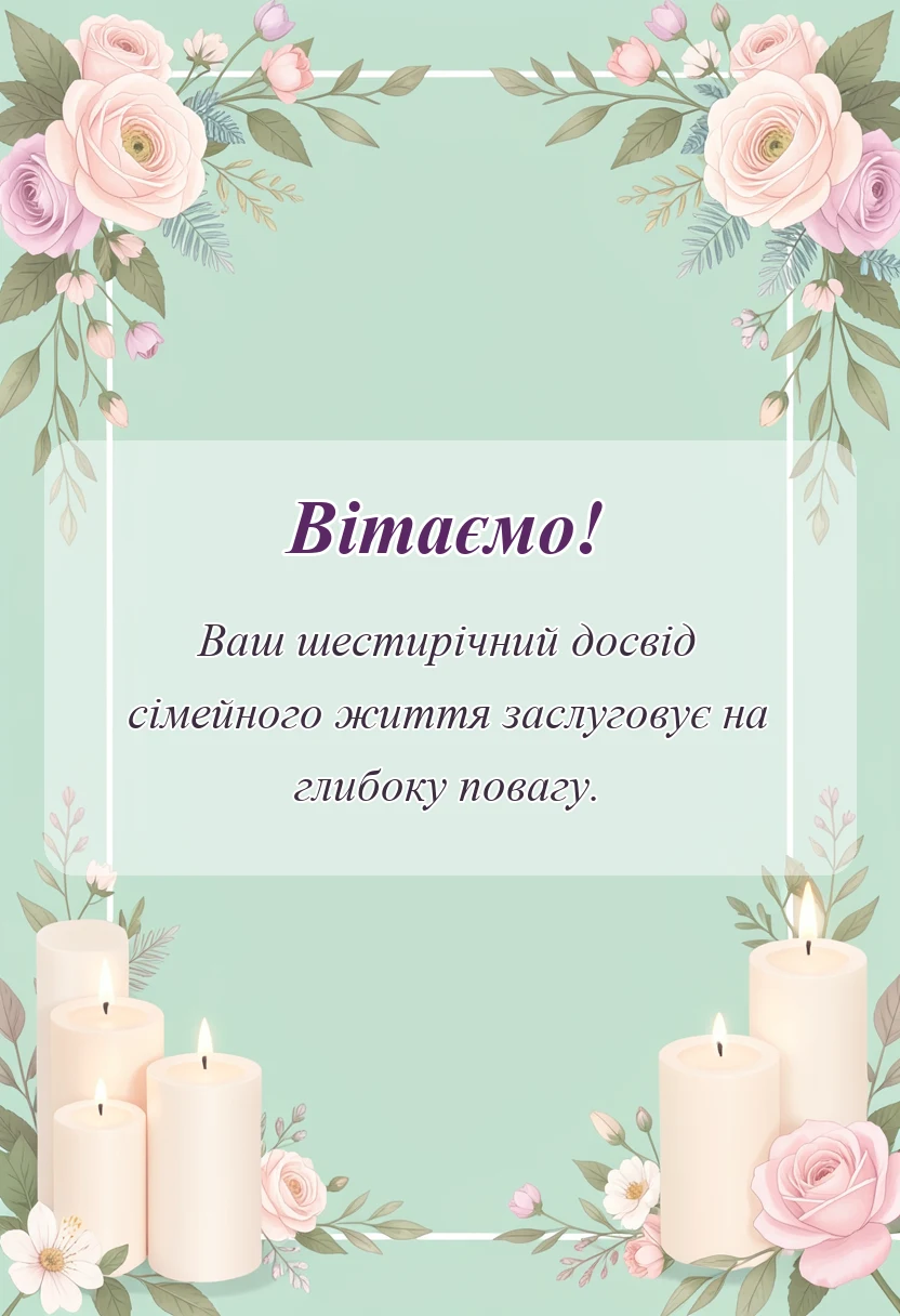 святкова картинка: картинки чавунного весілля