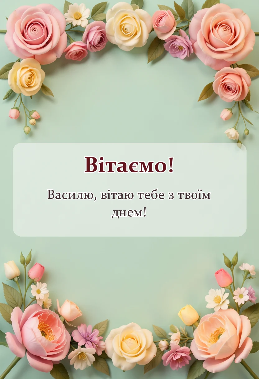 вітальна листівка - картинки зі старим новим роком та василем