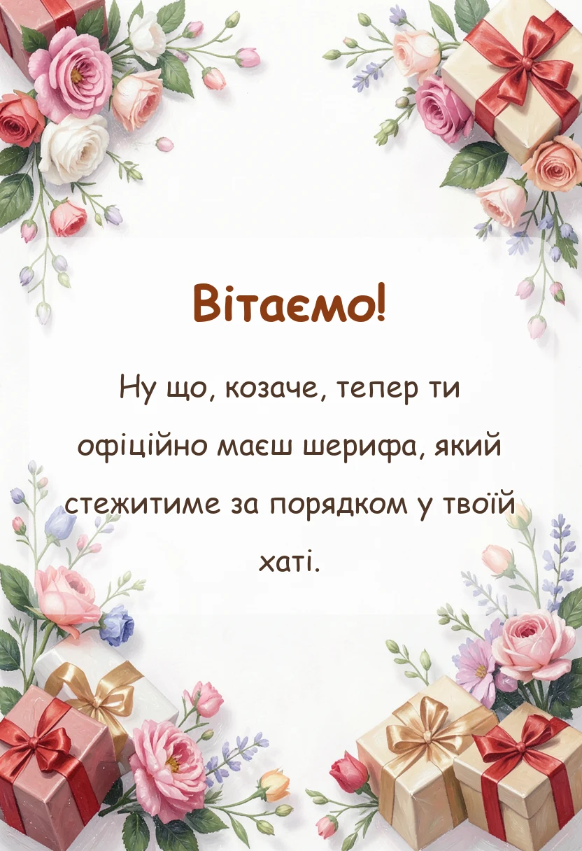 святкова картинка: привітання з днем весілля від мами сину