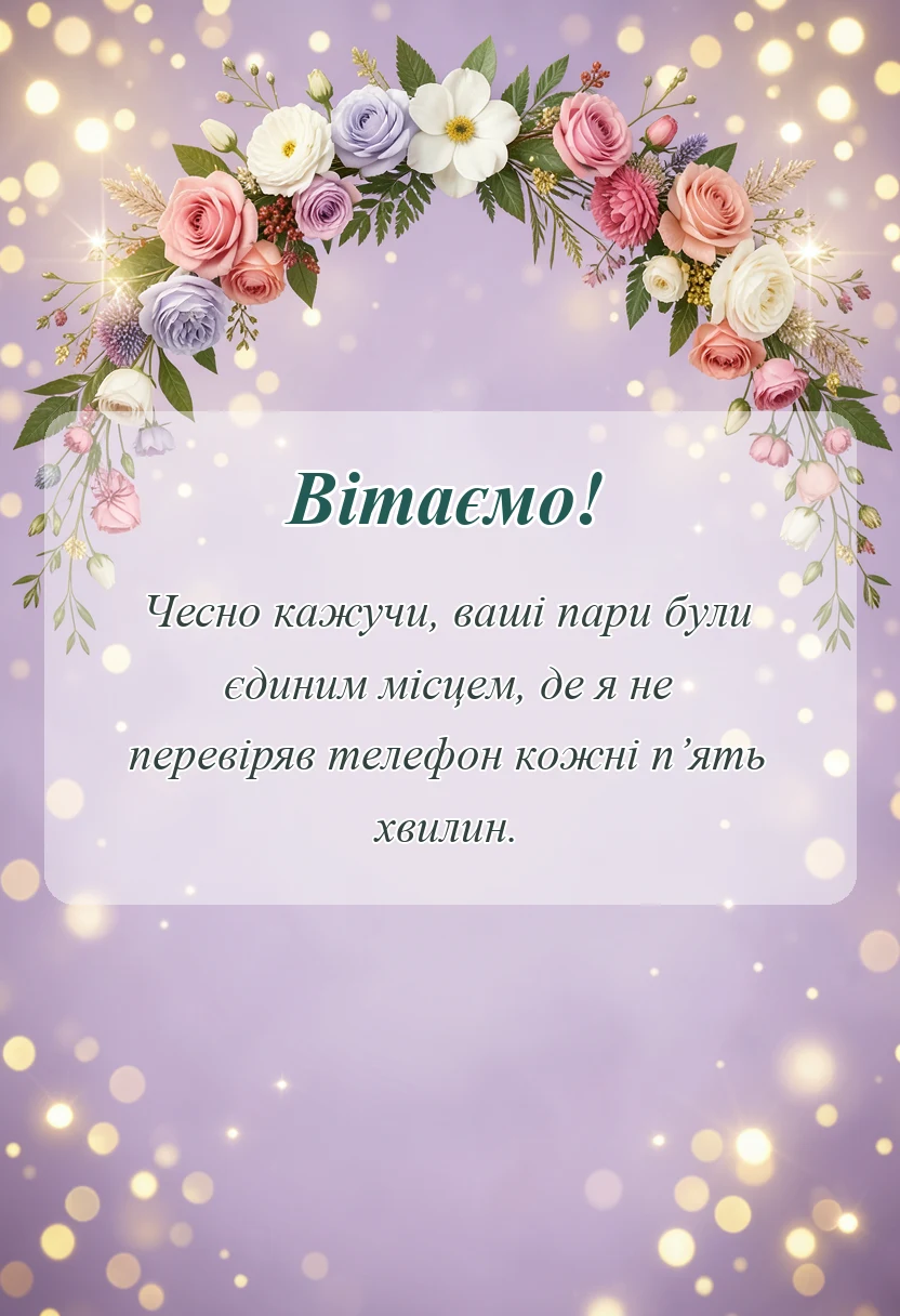 вітальна листівка - подяка викладачу своїми словами