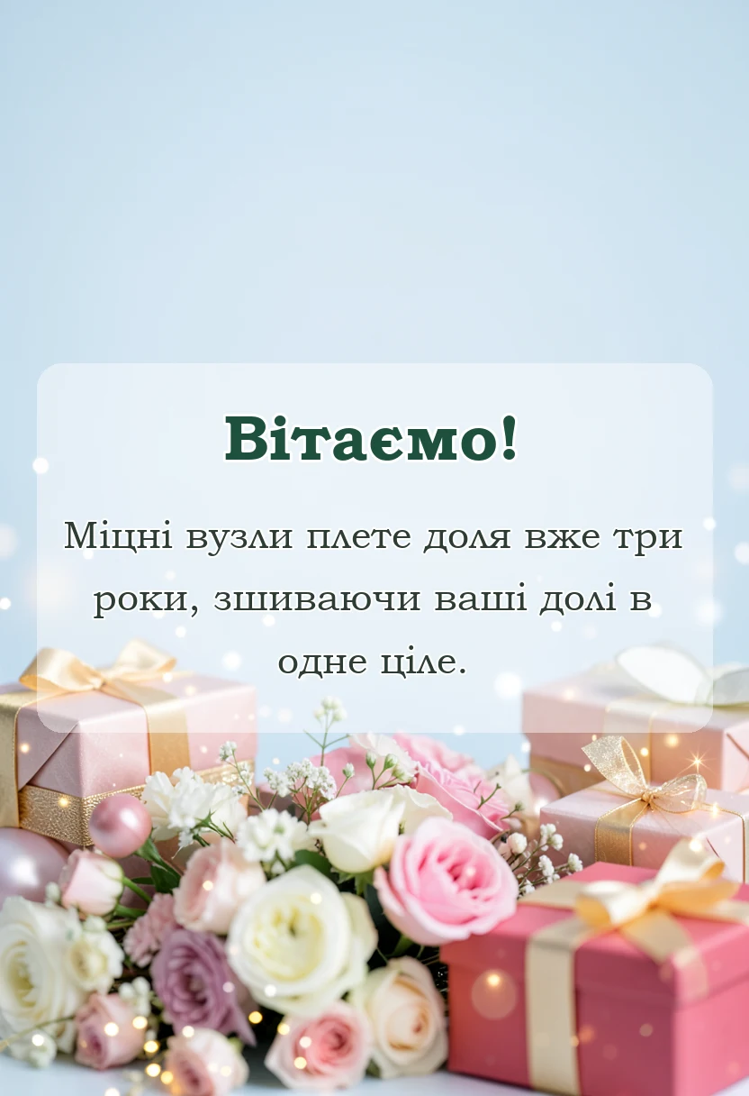унікальна листівка - картинки традиції шкіряне весілля 3 роки