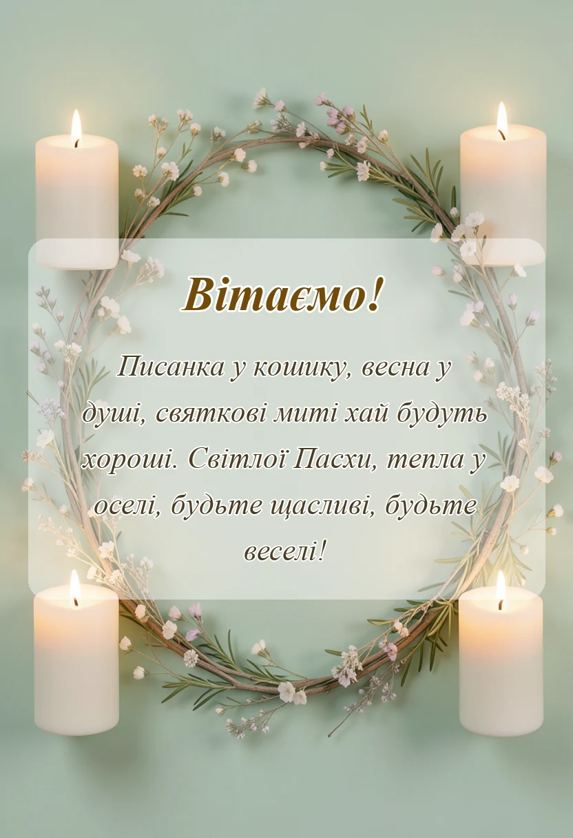 красива листівка: листівки з великоднем воістину воскрес