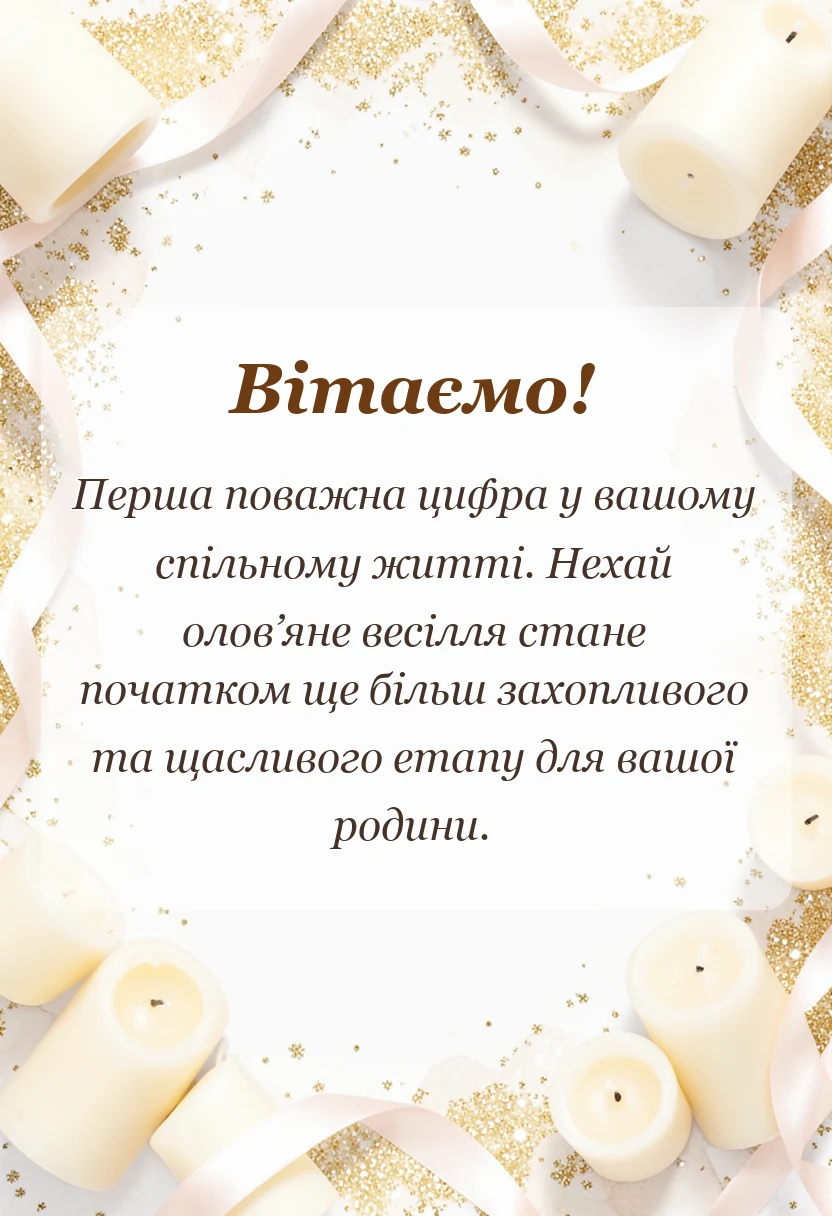 вітальна листівка - картинки з 10 років весілля
